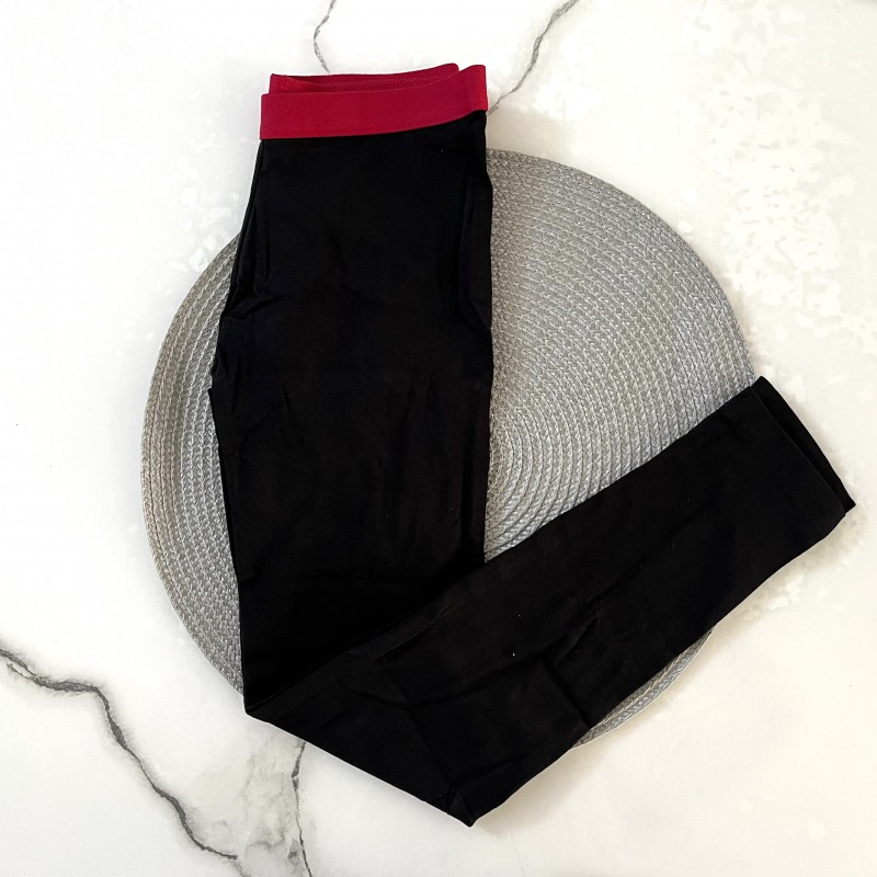 لگ مشکی کمر سرخابی پپرتز kids