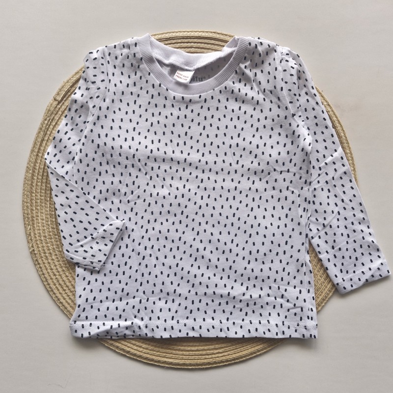 بلوز سفید خالدار لوپیلو