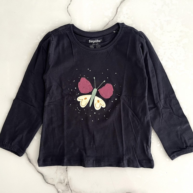 بلوز پروانه پولکدار لوپیلو kids