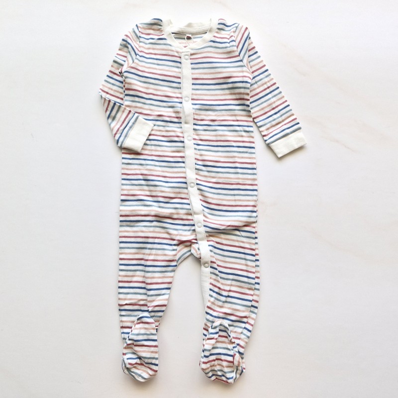 سرهمی وارداتی جورابدار راه راه رنگارنگ لوپیلو