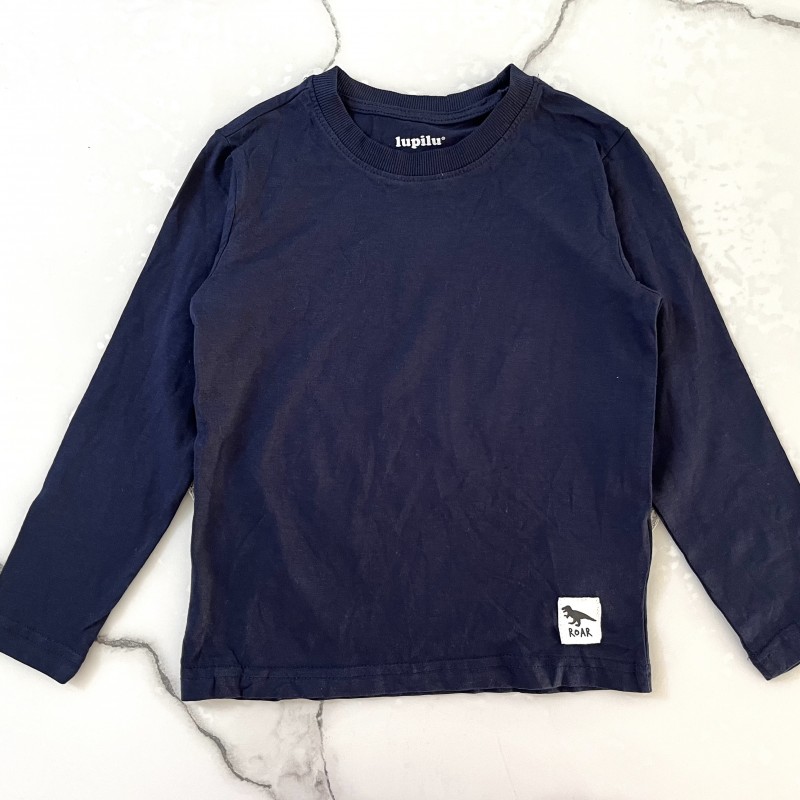 بلوز سرمه ای ساده لوپیلو kids