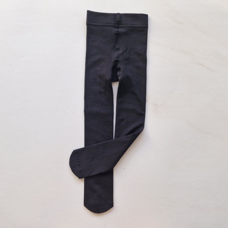 جوراب شلواری توکرکی مشکی ساده لوپیلو