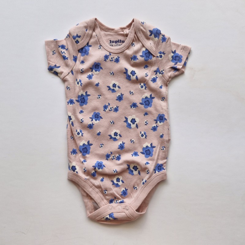 بادی وارداتی گل گلی صورتی لوپیلو