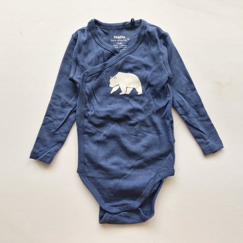 بادی آستین بلند جلودکمه خرس لوپیلو