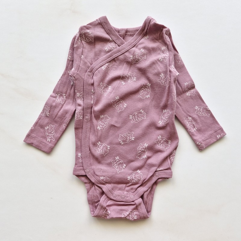 بادی آستین بلند جلودکمه ببعی لوپیلو