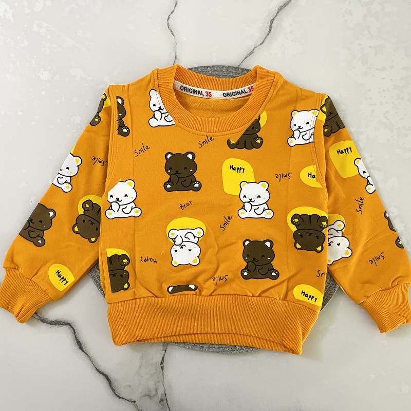 بلوز دورس  خرس نارنجی kids