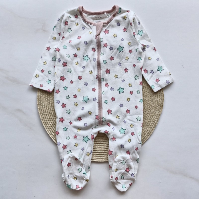 سرهمی زیپی جورابدار ستاره Lilly&Dan