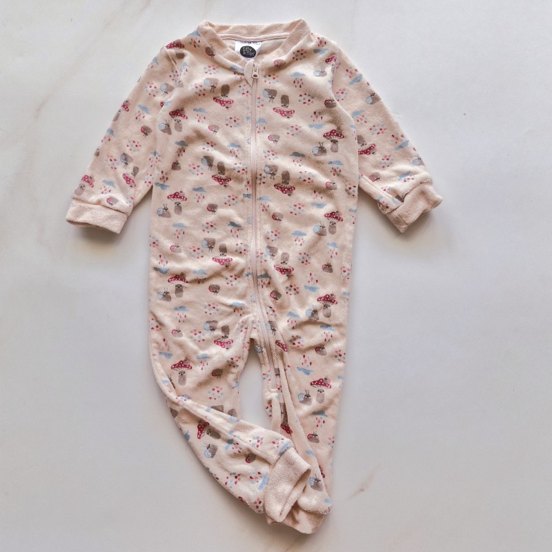 سرهمی زیپی حوله ای حلزون Lilly&Dan