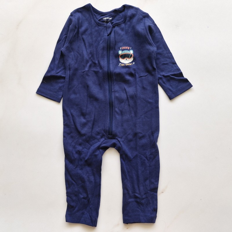 سرهمی زیپی سرمه ای Lilly&Dan