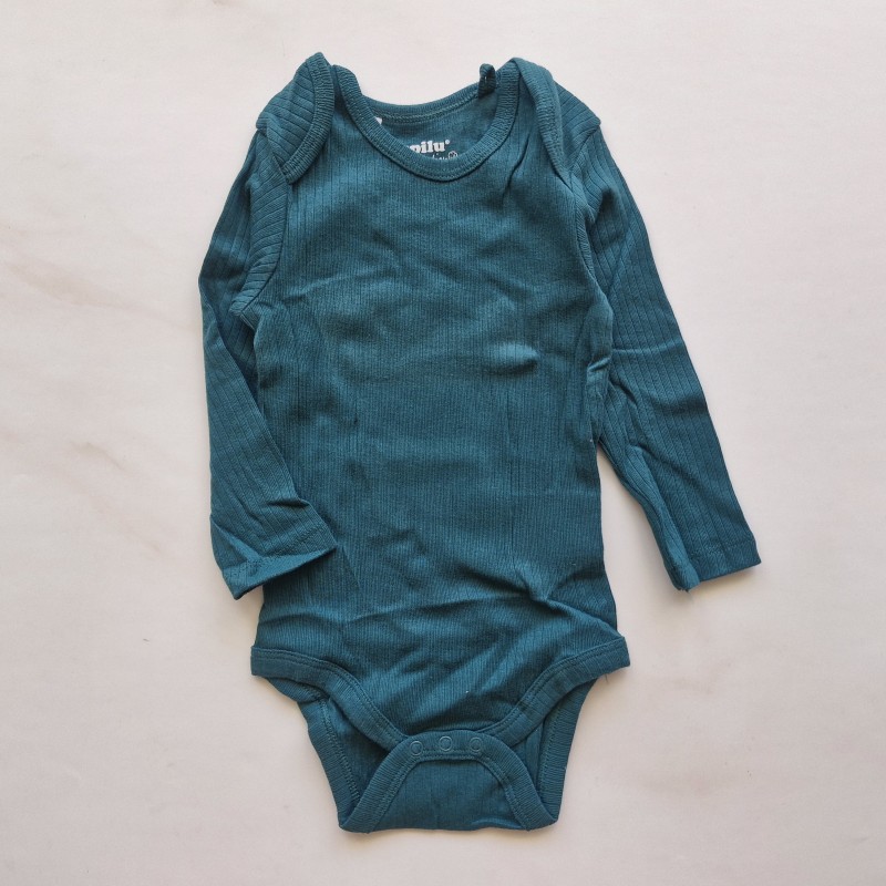 بادی آستین بلند کبریتی سبز لوپیلو