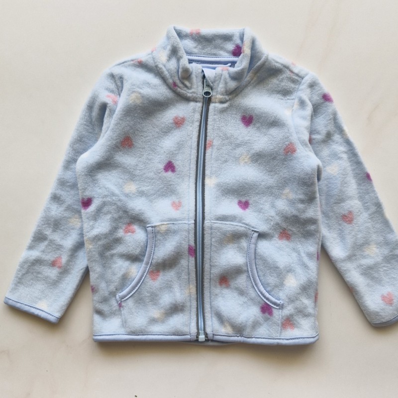 سویشرت قلب آبی Lilly&Dan