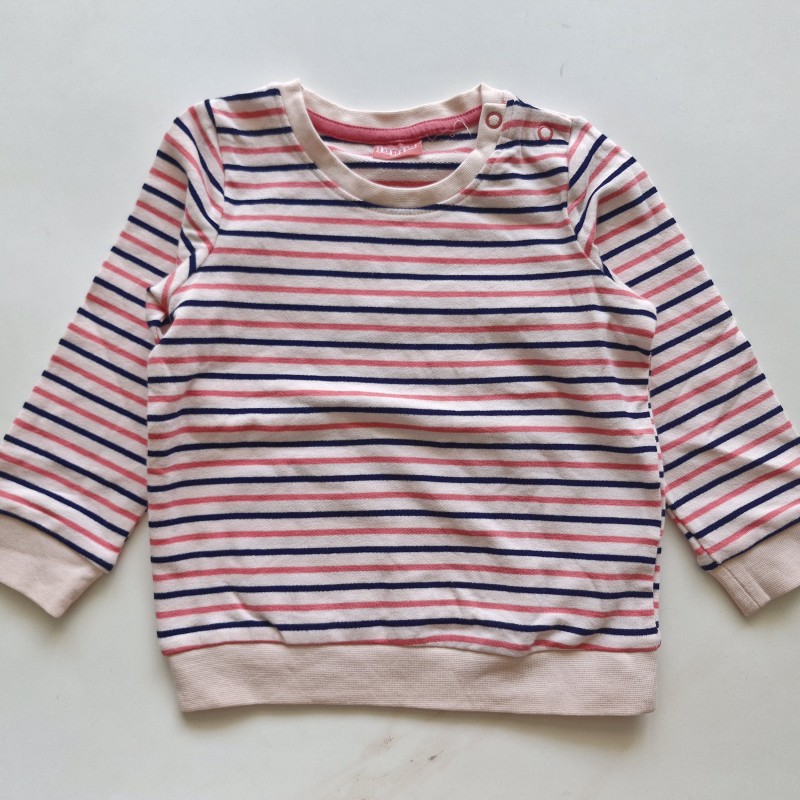 بلوز دورس راه راه صورتی لوپیلو