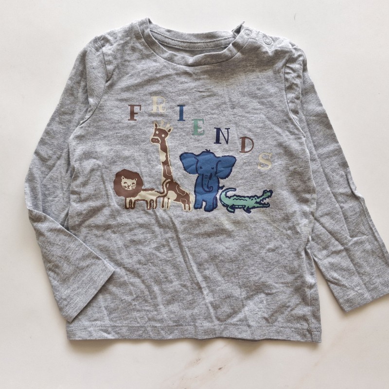 بلوز حیوانات طوسی لوپیلو