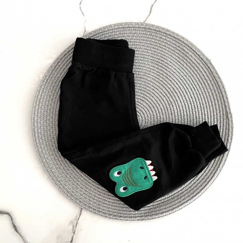 شلوار دورس تمساح مشکی وچیون kids