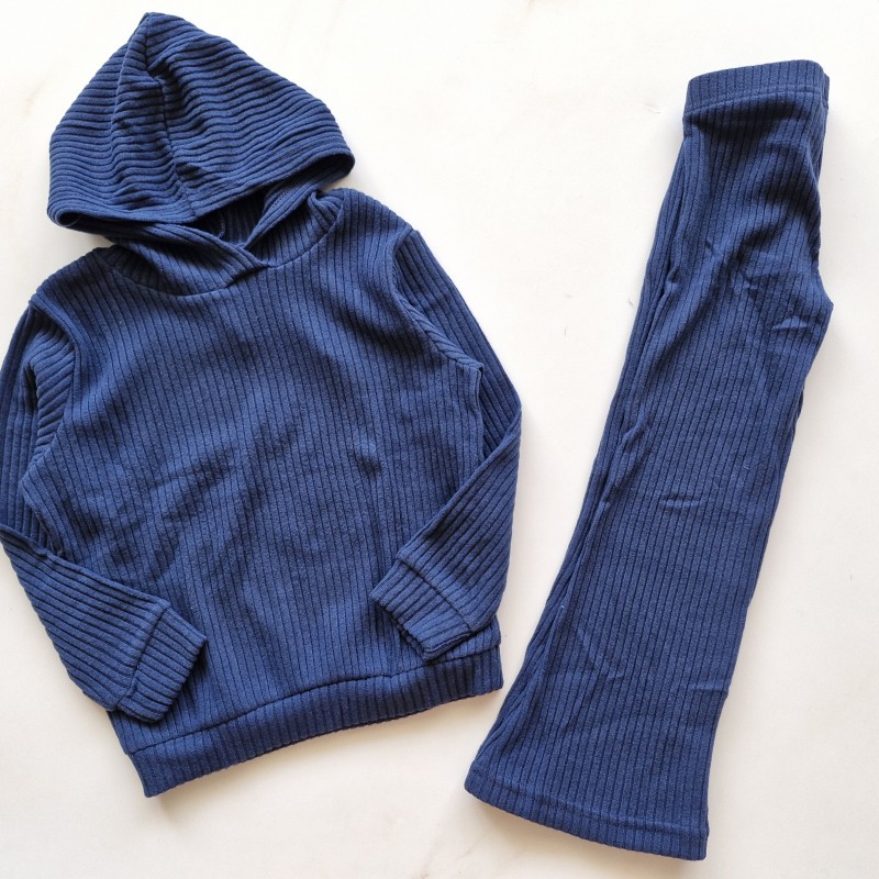 هودی شلوار دمپا مخمل کبریتی Lilly&Dan