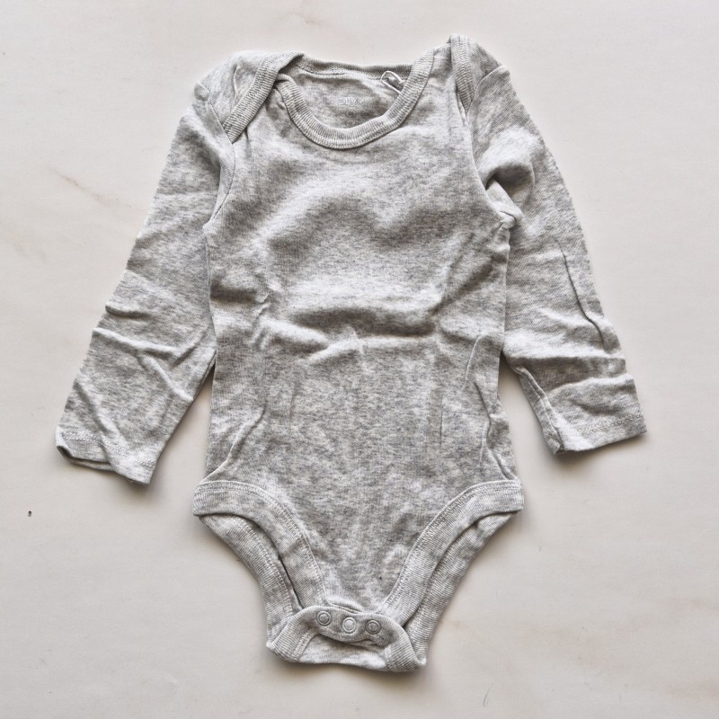 بادی آستین بلند طوسی روشن Lilly&Dan