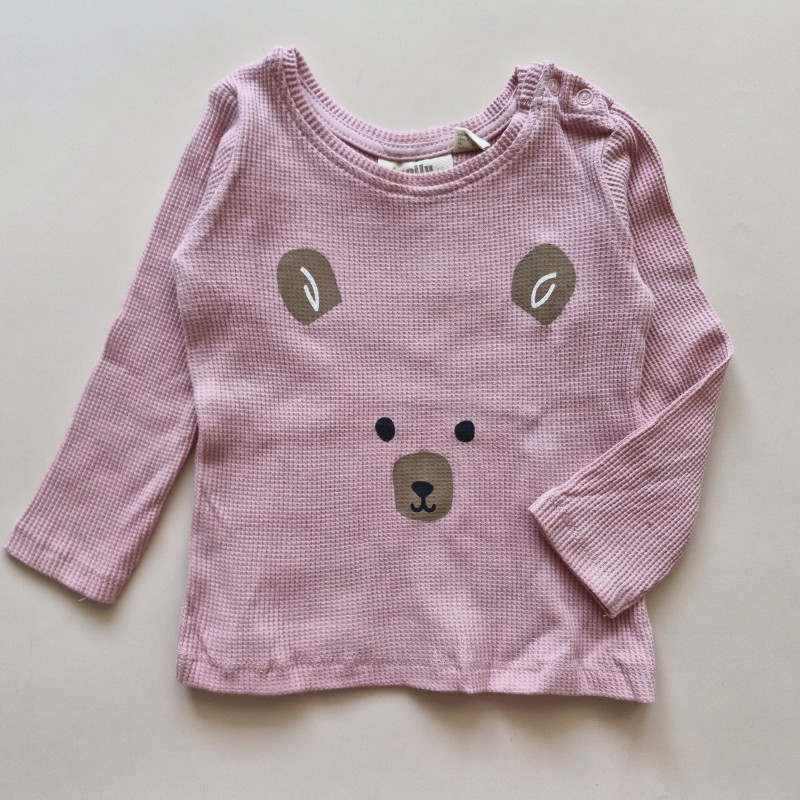 بلوز بیسکویتی خرس صورتی لوپیلو