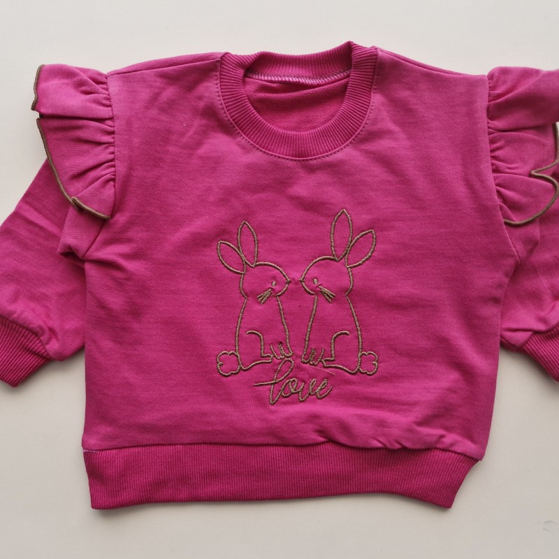 بلوز دورس سرخابی خرگوش AMIN