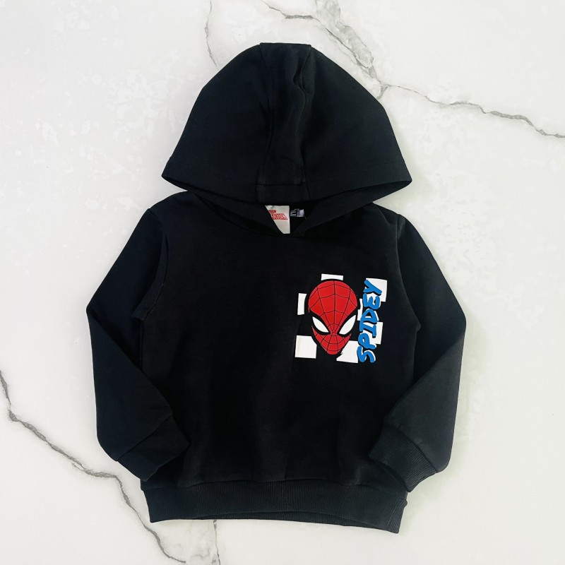 هودی مرد عنکبوتی مشکی kids