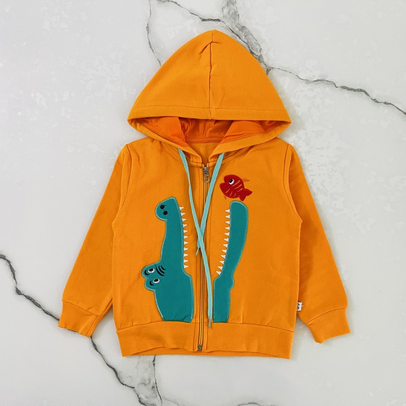 سویشرت دورس توکرکی تمساح نارنجی وچیون kids