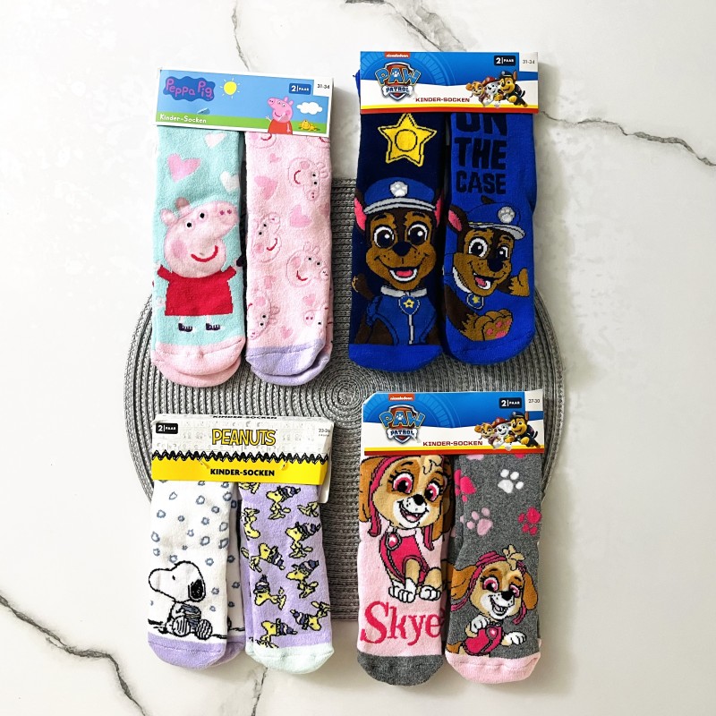 جوراب زمستانی وارداتی فانتزی kids