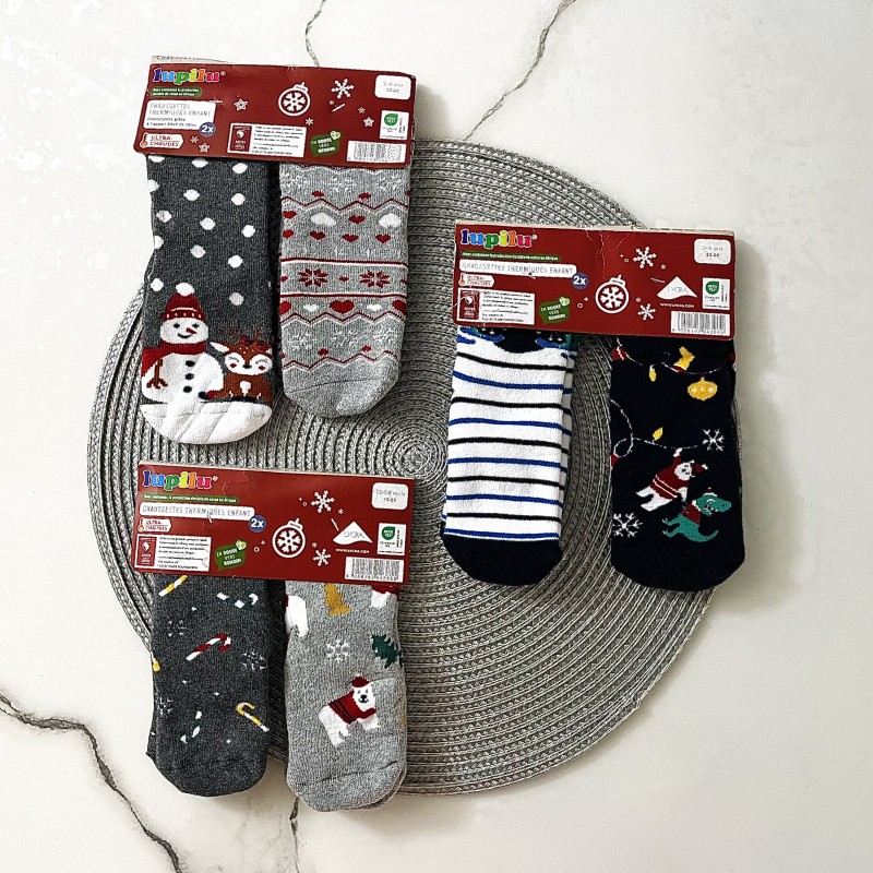 جوراب زمستانی کریسمس کد 1 لوپیلو kids
