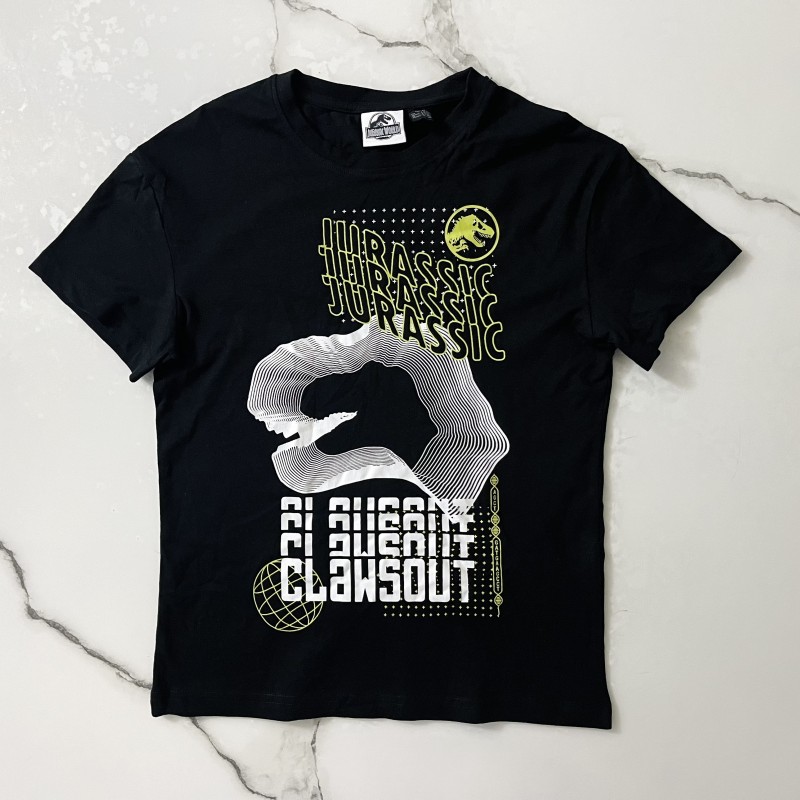 تیشرت دایناسور مشکی kids