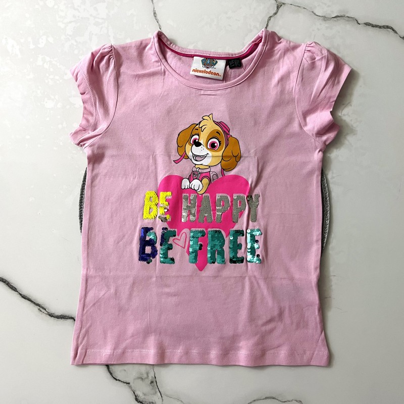 تیشرت سگ نگهبان اسکای پولک دار kids