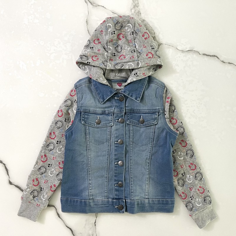 کت جین کوتاه آبی پپرتز kids