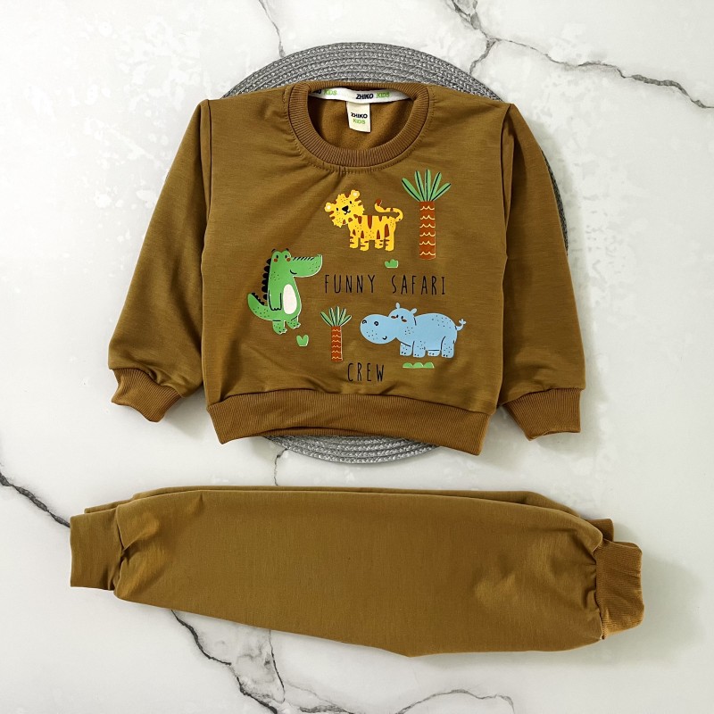 ست اقتصادی دورس جنگل قهوه ای kids