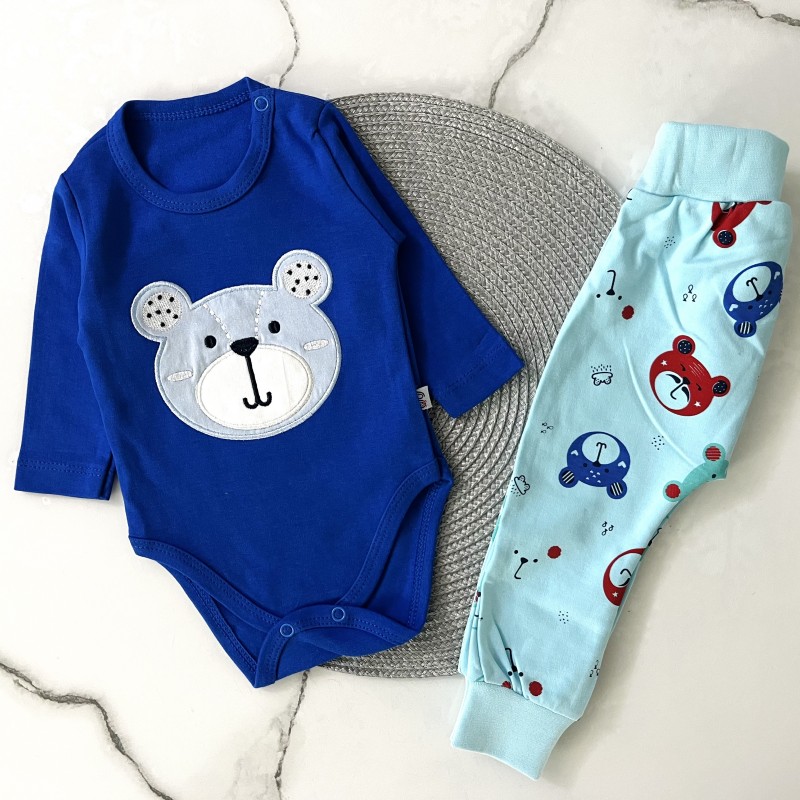 بادی شلوار خرس آبی وچیون