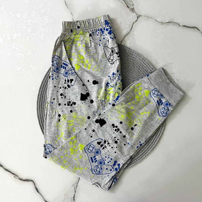 شلوار راحتی وارداتی game طوسی kids