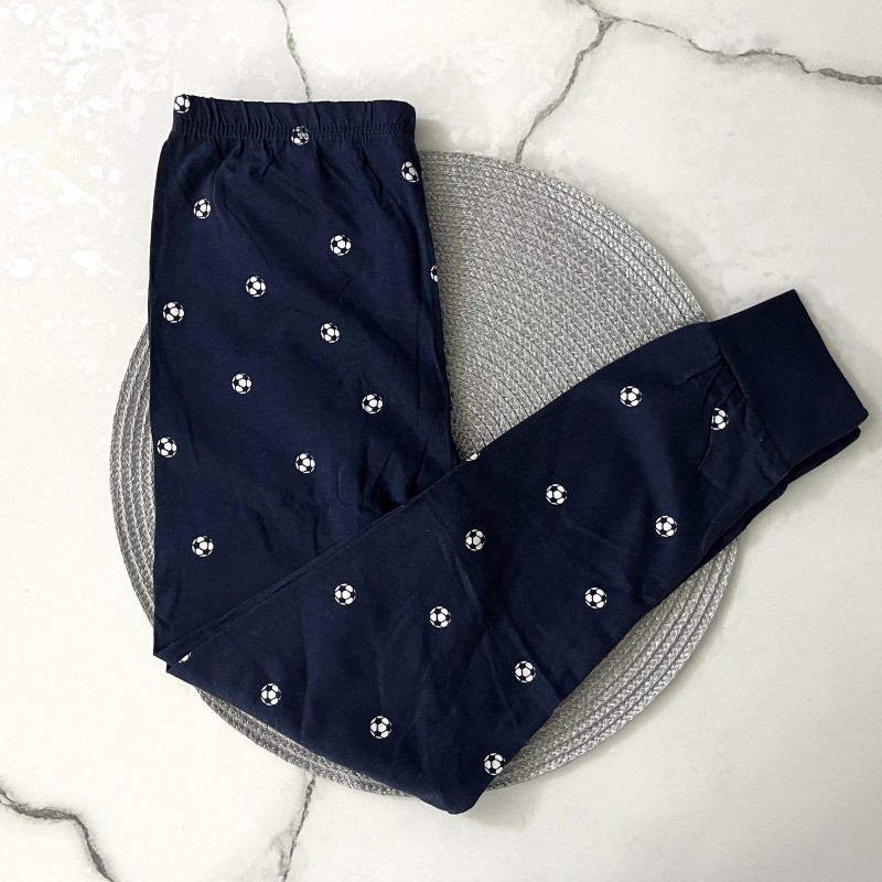 شلوار راحتی وارداتی فوتبال سرمه ای kids