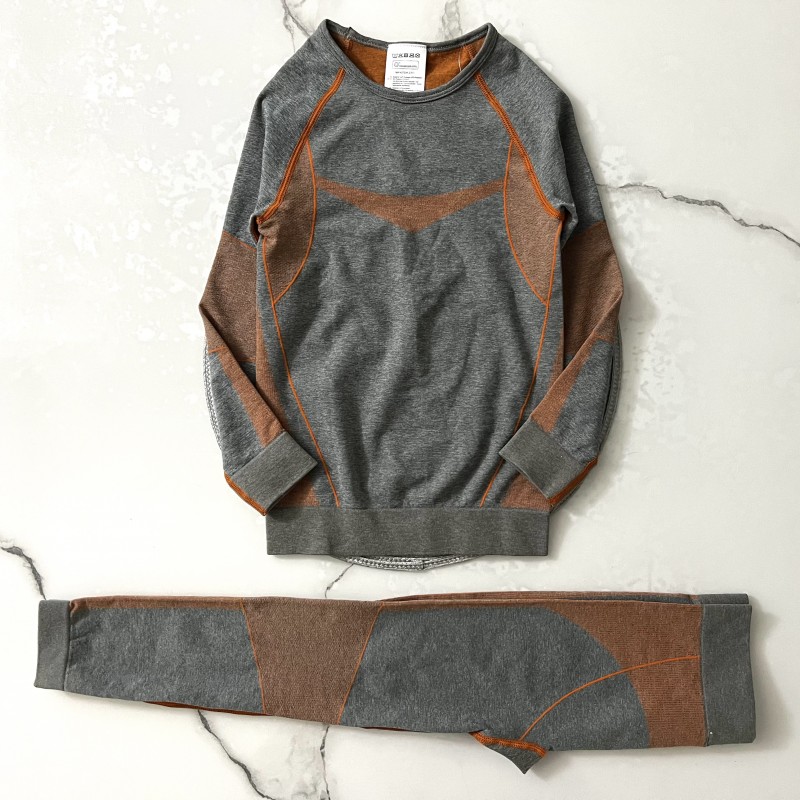 بلوز شلوار ورزشی طوسی نارنجی لوپیلو kids