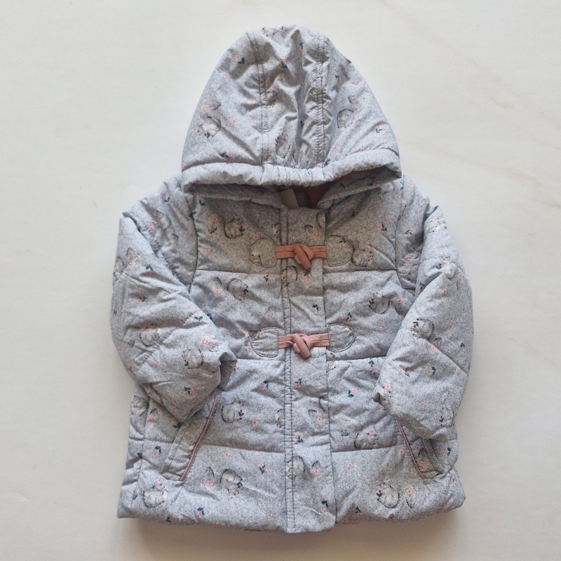 کاپشن سنجاب طوسی Topomini