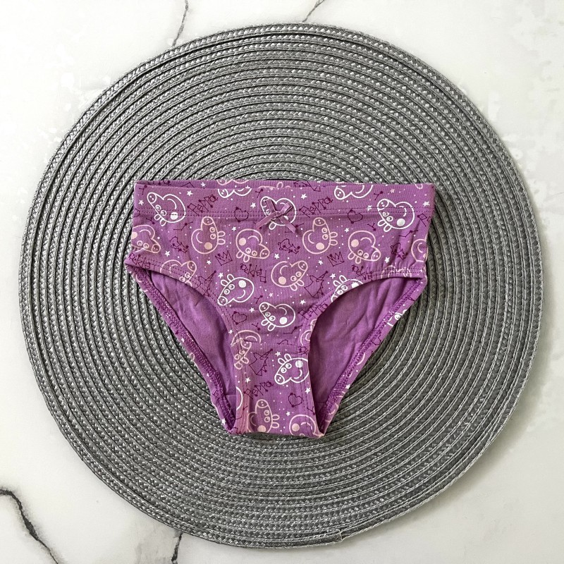 شورت پپاپیگ بنفش kids