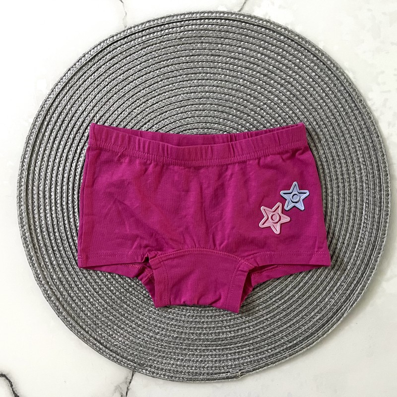 شورت پادار ستاره سرخابی kids