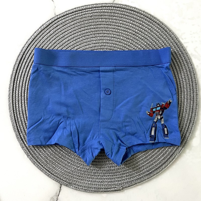 شورت پادار تبدیل شوندگان آبی kids