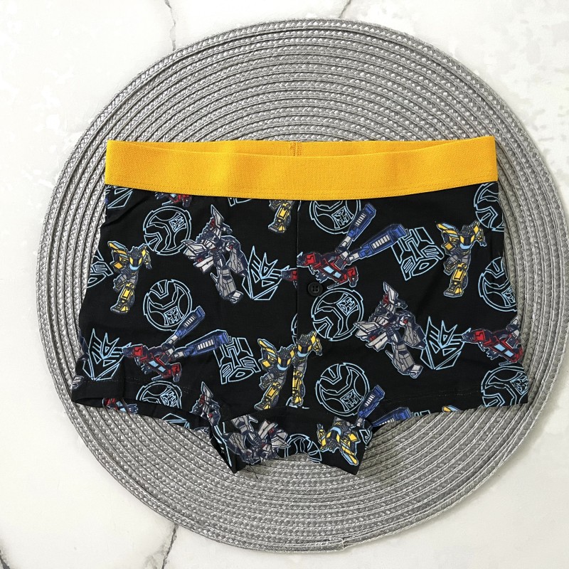 شورت پادار تبدیل شوندگان مشکی kids