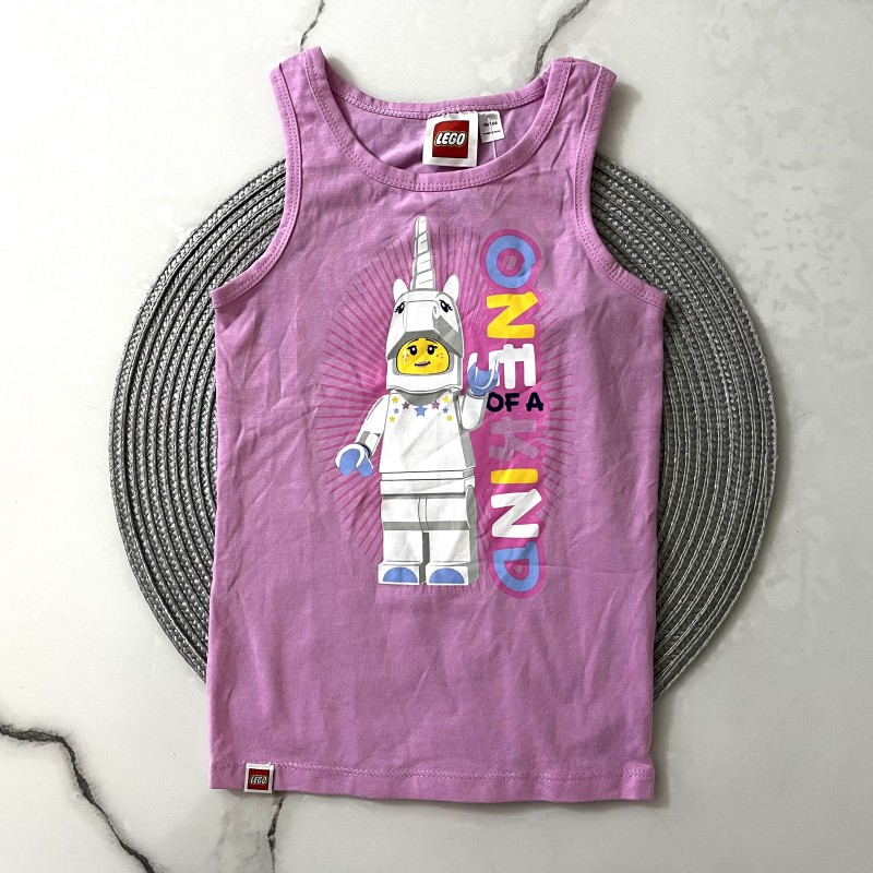 رکابی صورتی تک شاخ لگو kids