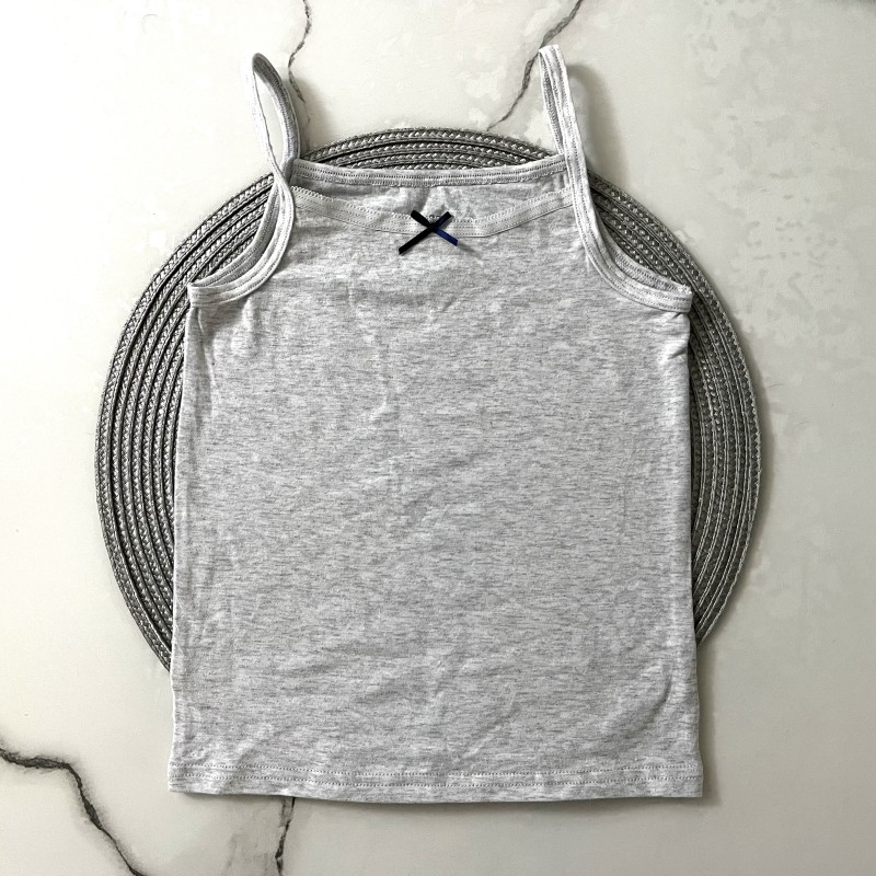 تاپ طوسی پاپیون دار kids