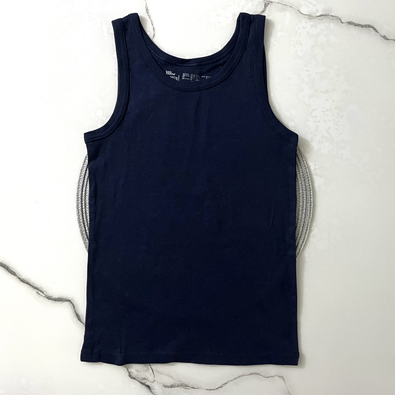 رکابی سرمه ای ساده پپرتز kids