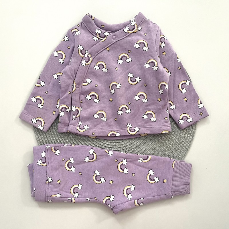 مانتو شلواردورس رنگین کمان Lily&Dan