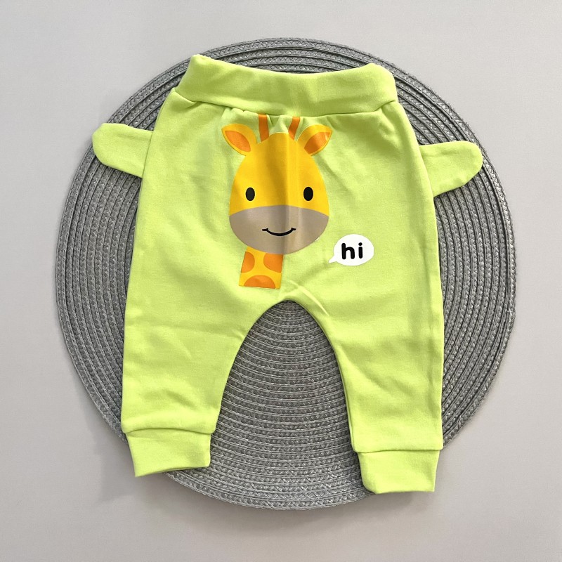 شلوار گوشدار سبز روشن چیاکو