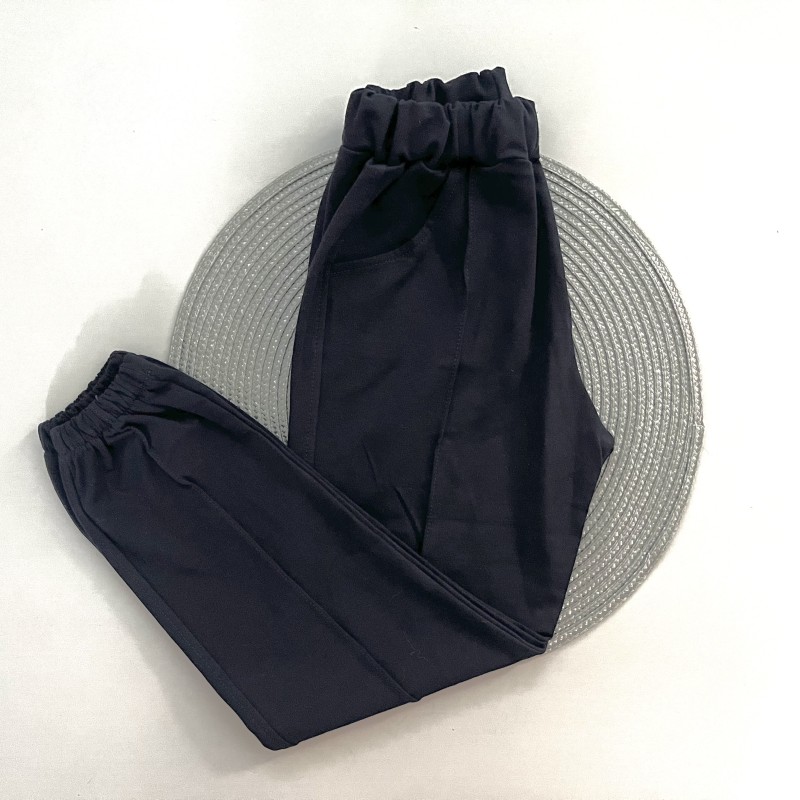 شلوار دورس جاگر سرمه ای kids