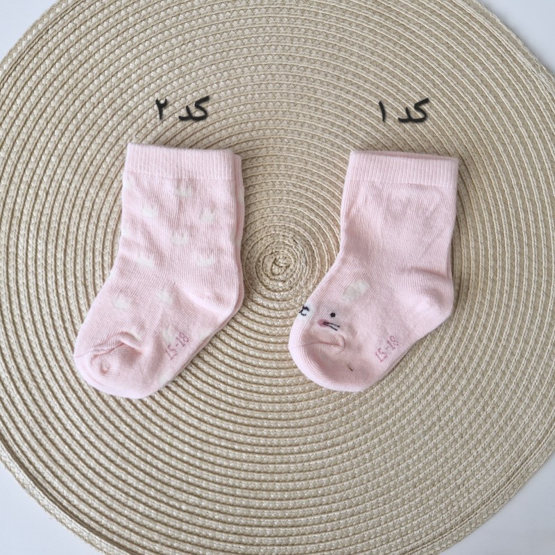 جوراب صورتی خرگوش