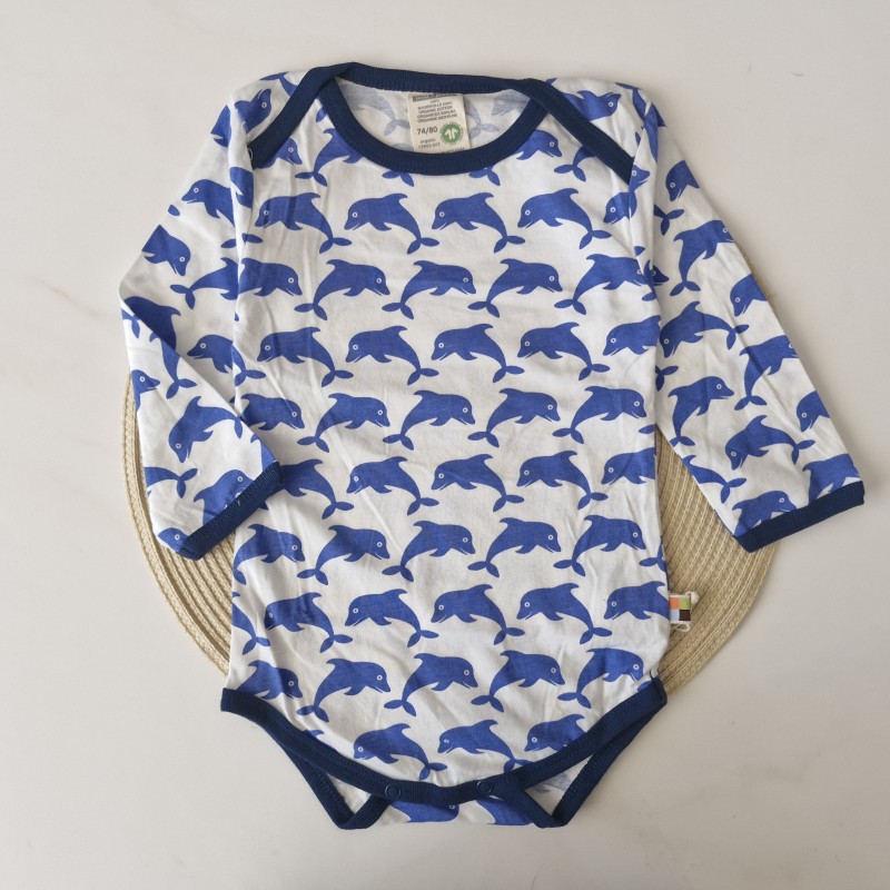 بادی آستین بلند دلفین