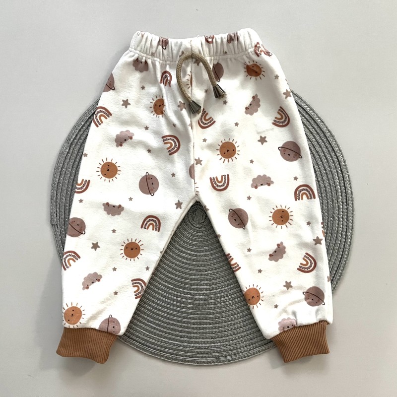 شلوار فوتر رنگین کمان امیر کوچولو