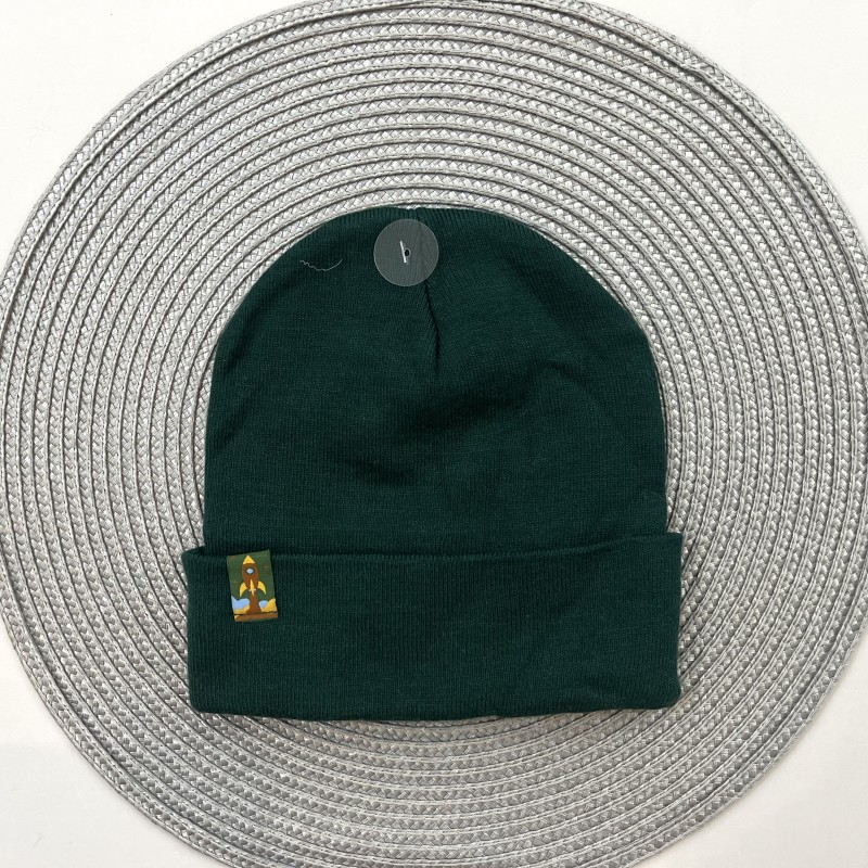 کلاه بافت موشک سبز kids