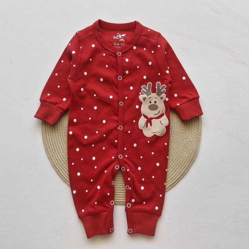 سرهمی طرح گوزن قرمز پنتی بیبی